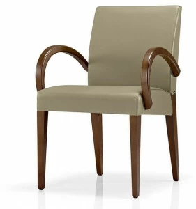 JMS Кожаное кресло с подлокотниками Karen M 560b