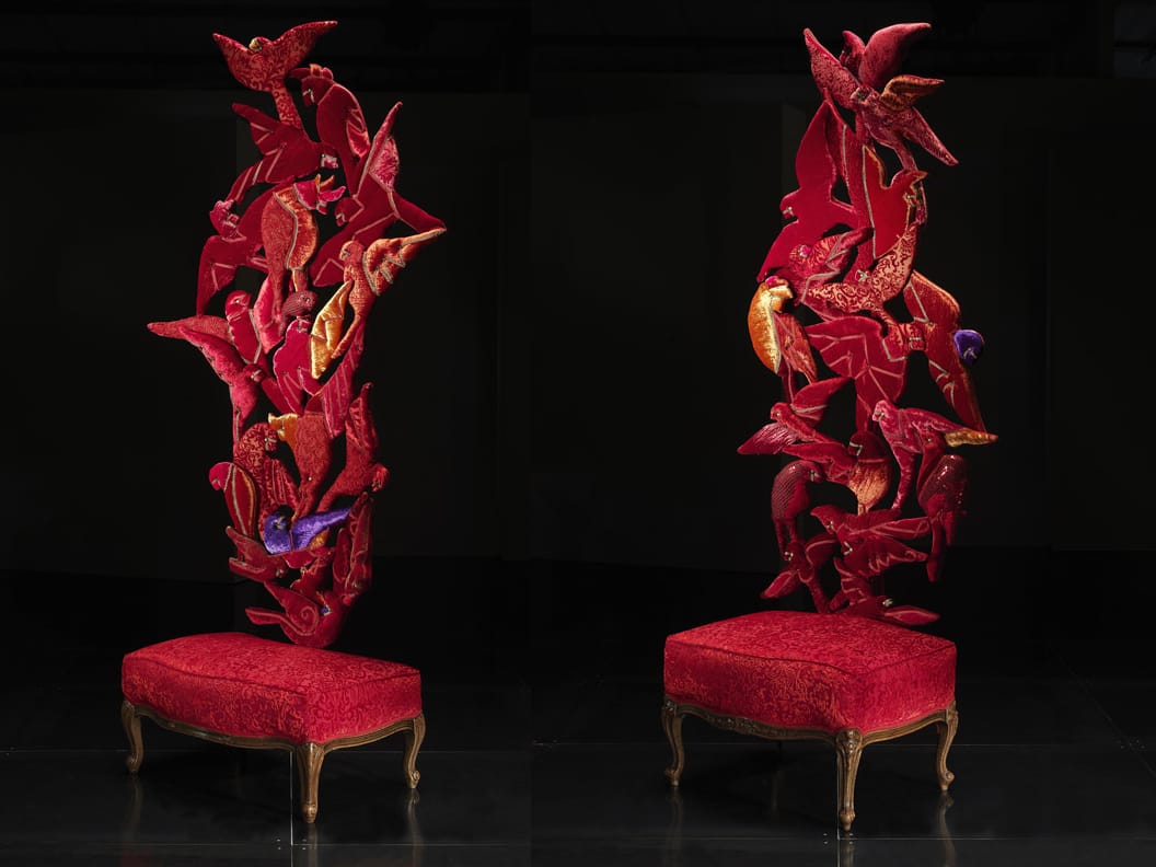 Бархатный низкий мягкий стул Mirabili Карла Птолемей ARCH-00144486 - Вид №1