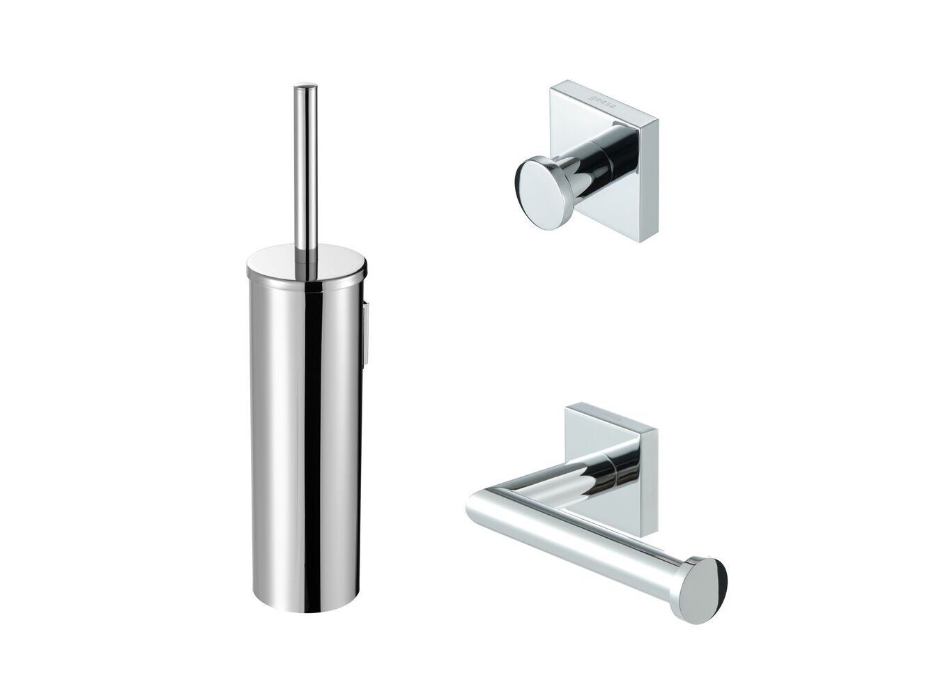 Набор для ванной комнаты из нержавеющей стали Geesa Nelio ARCH-00090356