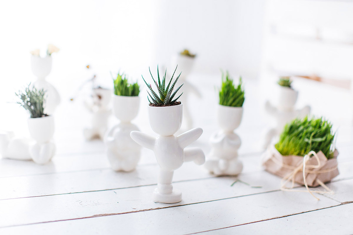 Набор для выращивания eco "Танцор" ЭКОЧЕЛОВЕКИ  254586 Белый  - Вид №1