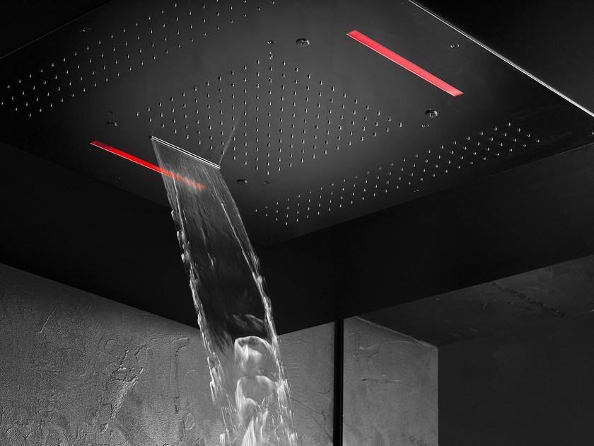 MGS Ультратонкая встроенная душевая лейка из нержавеющей стали с хромотерапией Soffioni doccia sun-id-1426689 - Вид №3