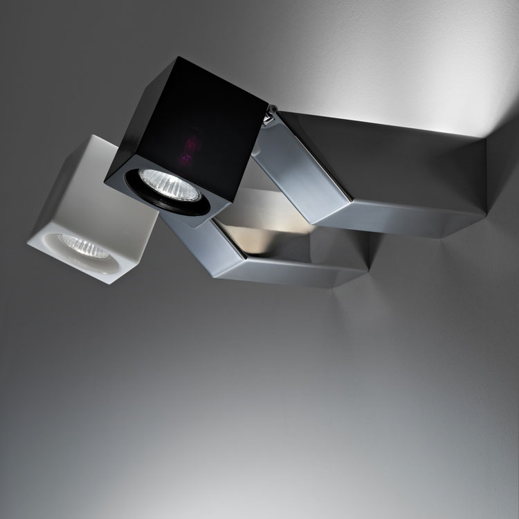 Светильник настенный черный Fabbian D28D0302 FABBIAN  00-3882491 Черный  - Вид №2