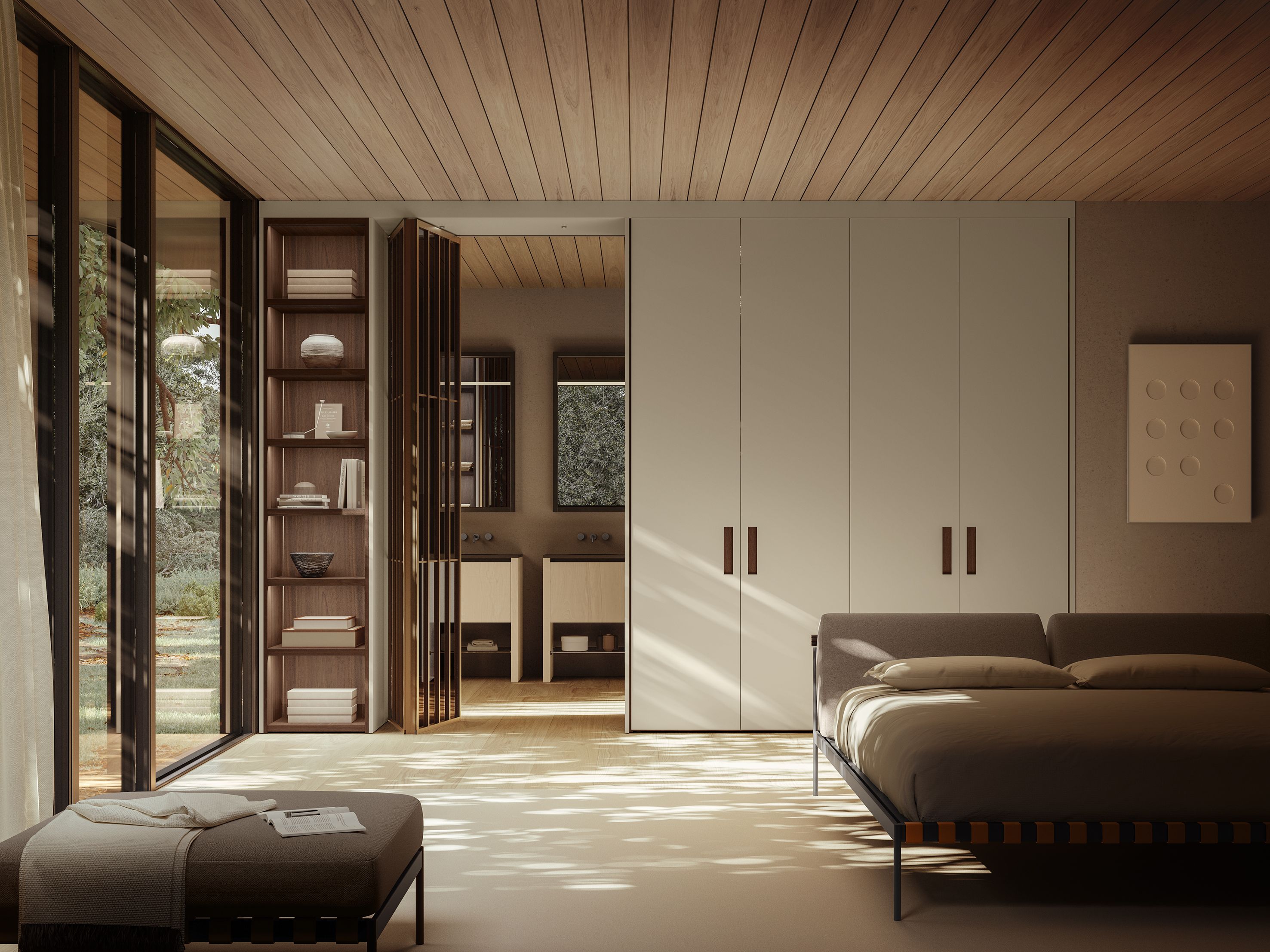 Модульный настенный шкаф с комодом Boffi Антиб ARCH-00090357 - Вид №6