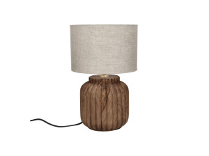 Настольная лампа из манго