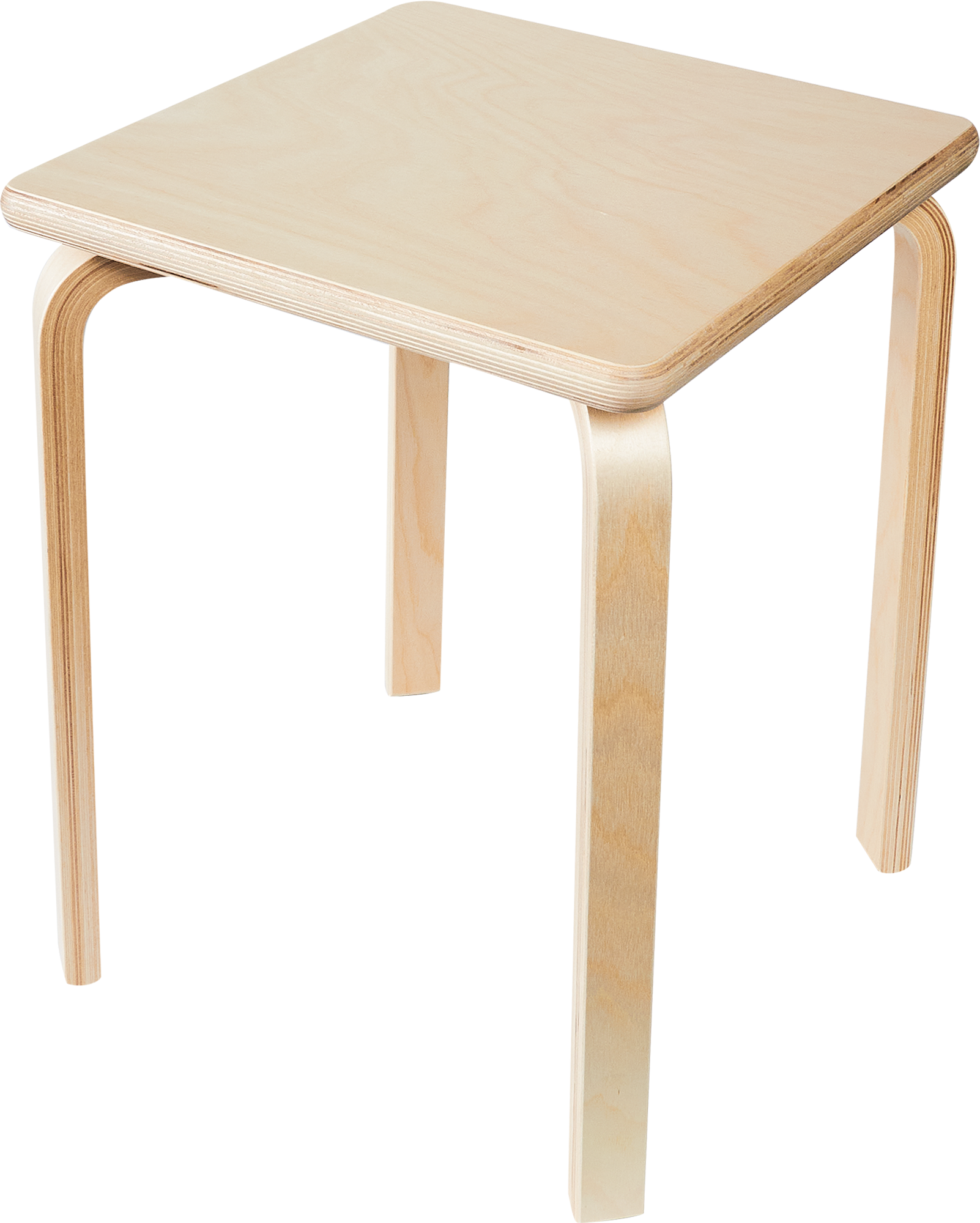 84758350 Табурет квадратный 45x43.5x40 см дерево с водным лаком STLM-0054698 Santreyd 