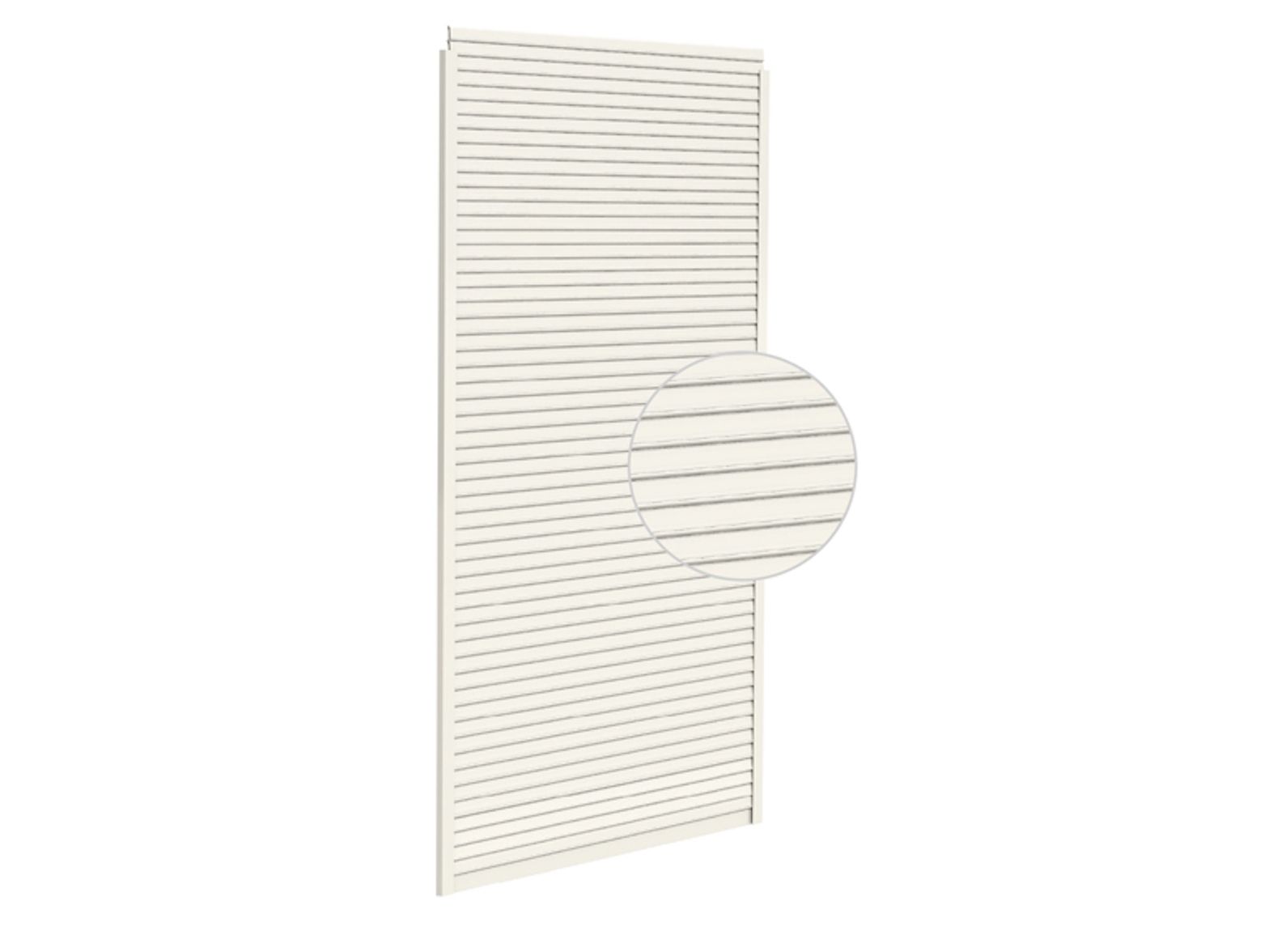 Экструдированный алюминиевый микро-перфорированный роликовый затвор с защитой от взлома Mv Line специальные рольставни ARCH-00098227 - Вид №2