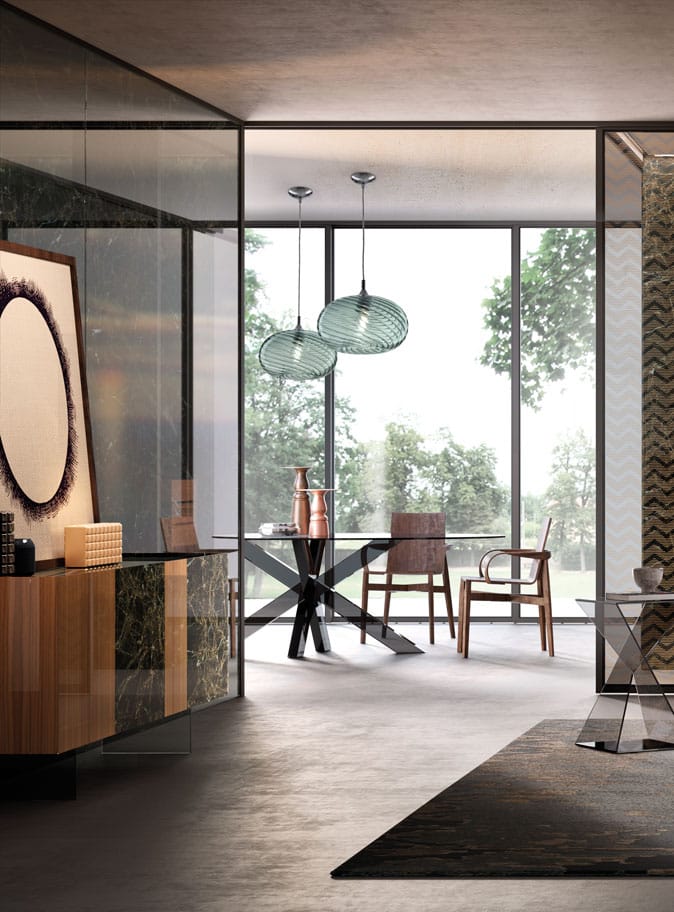 Стеклянный подвесной светильник Cangini & Tucci Париж ARCH-00085120 - Вид №2