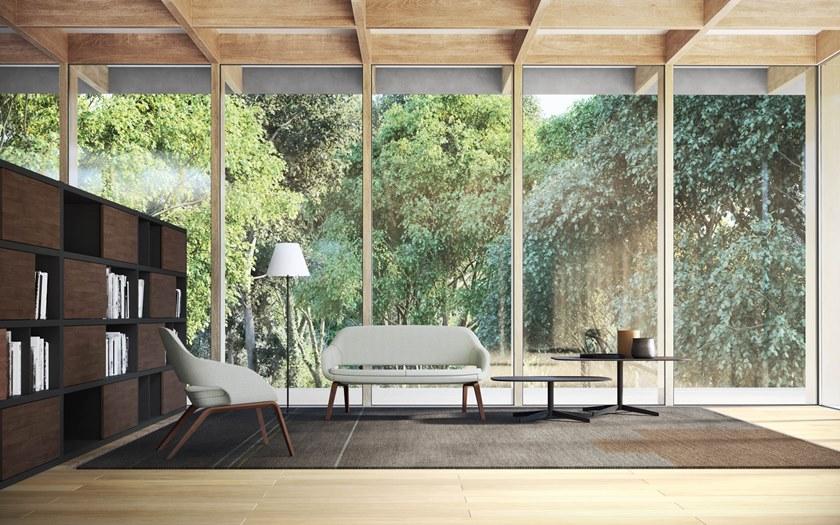 Sinetica 2-х местный тканевый диван по контракту Captain sun-id-1462871 - Вид №1