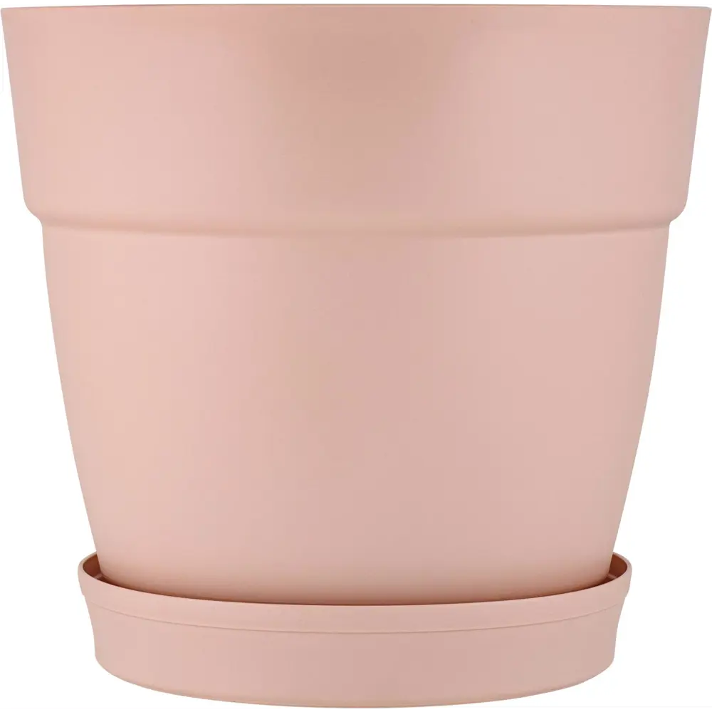 Горшок цветочный Ingreen Villa de Fiori ø13 см v1.1 л пластик розовый 87426890 STLM-2130559 - Вид №1