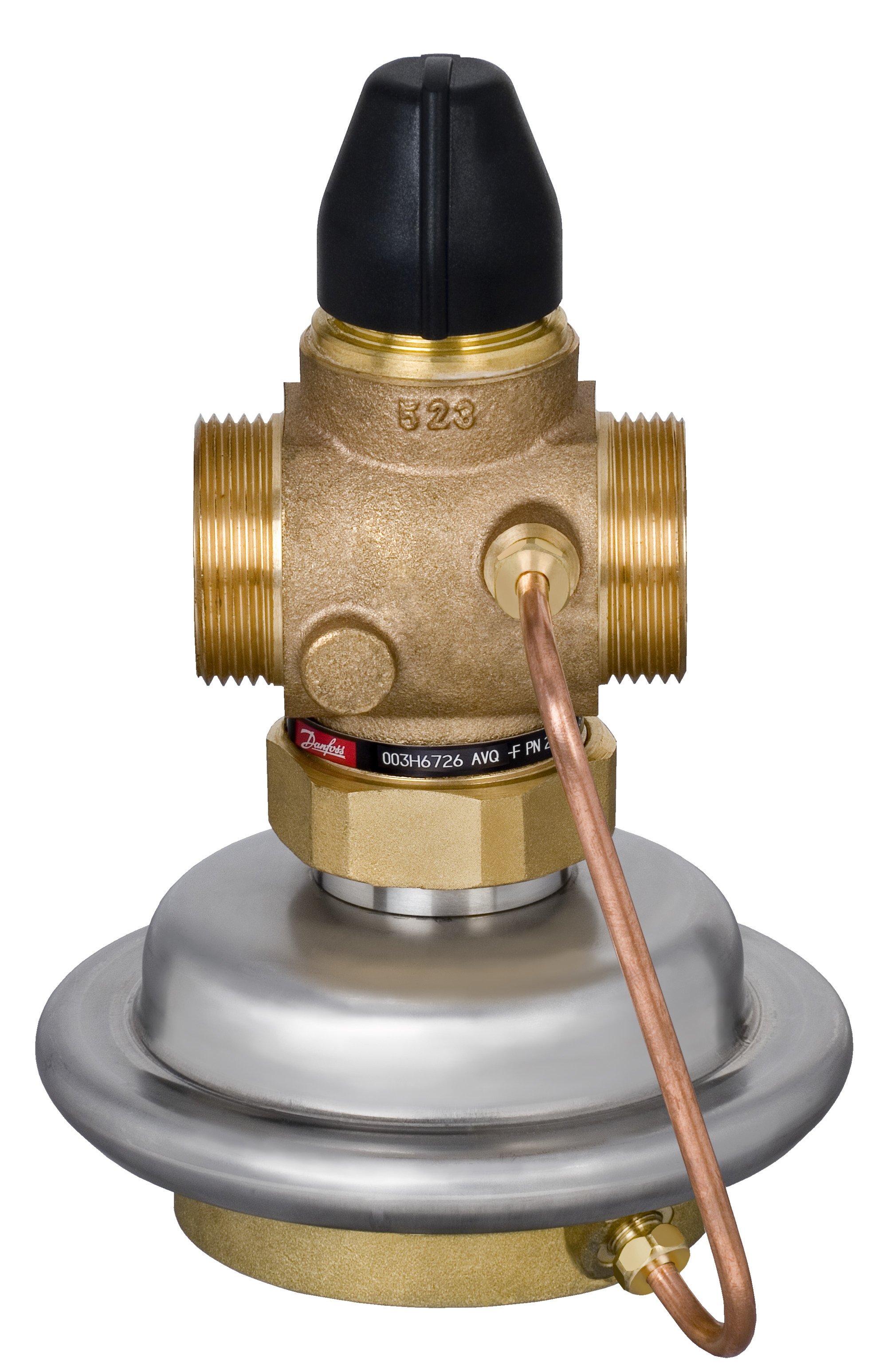 Danfoss Моноблочный регулятор расхода AVQ Р-р расх.AVQ PN25 20/6,3//0,2/резьб. 003H6725  - Вид №5