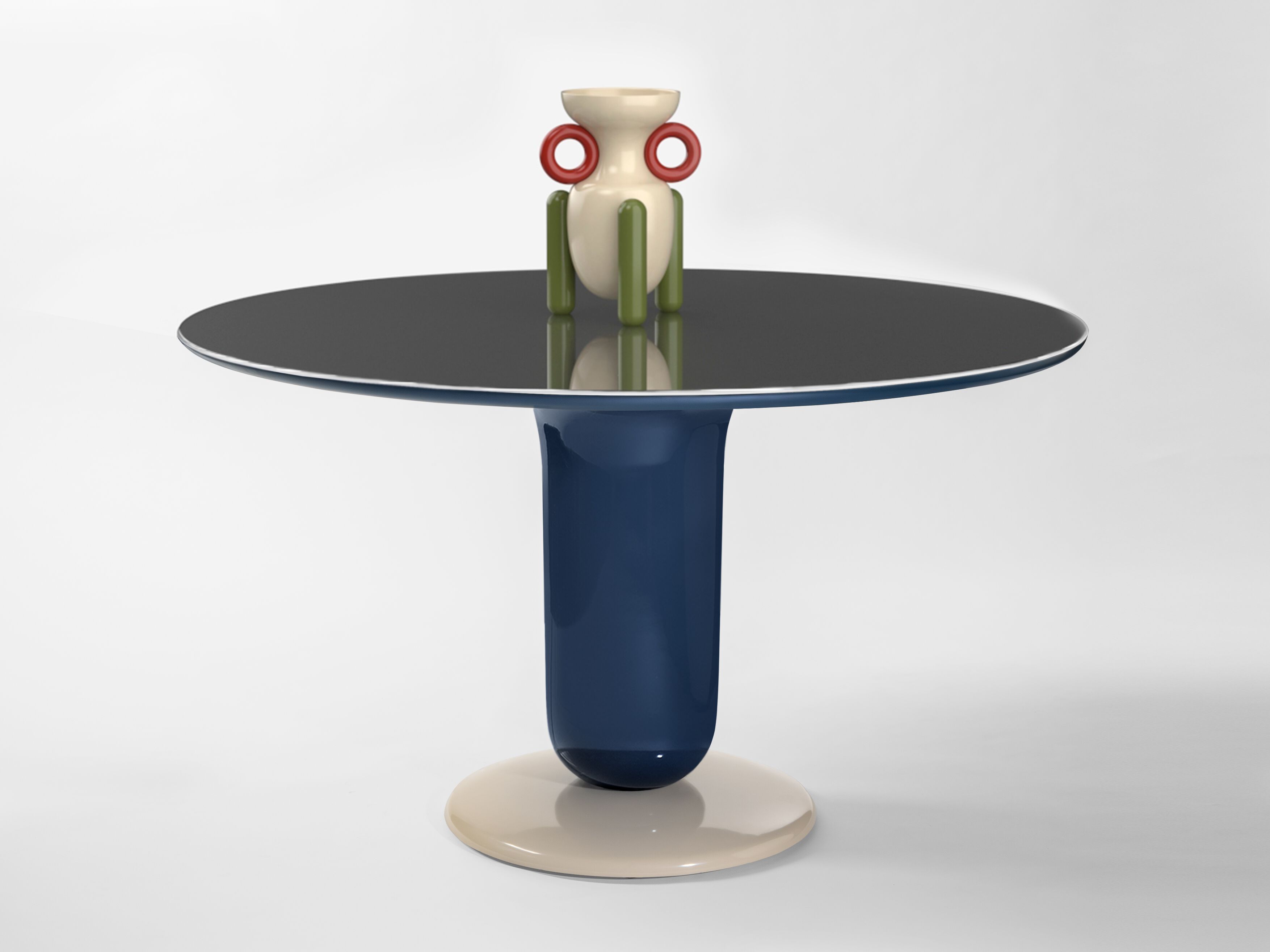 Круглый стол из стекловолокна и столешница Fenix BD Barcelona Explorer ARCH-00033865 - Вид №6