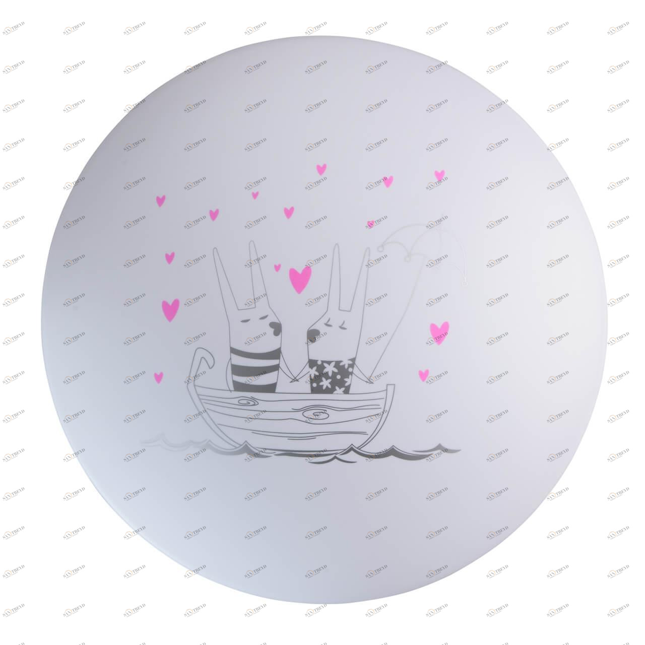 Настенно-потолочный светодиодный светильник "Улыбка" MW-LIGHT УЛЫБКА 326274 Белый 