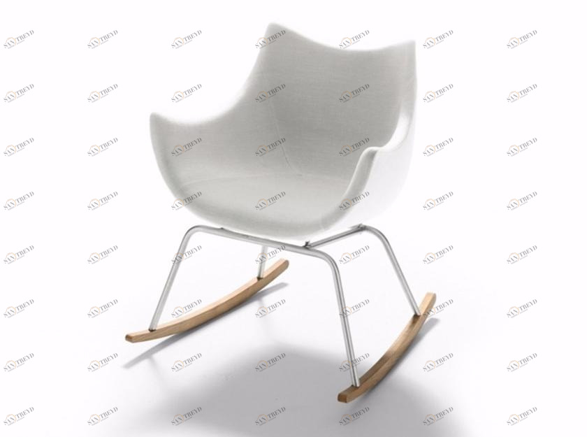 DE PADOVA Кресло-качалка из ткани sun-id-1419915