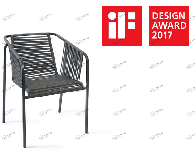 FISCHER MÖBEL Садовый стул из ткани с подлокотниками Suite sun-id-1398322