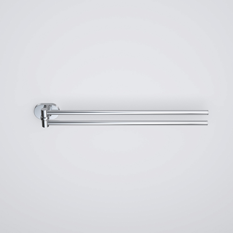 A7432600 L Двойная вешалка-вертушка для полотенец хром AM.PM Sense - Вид №5