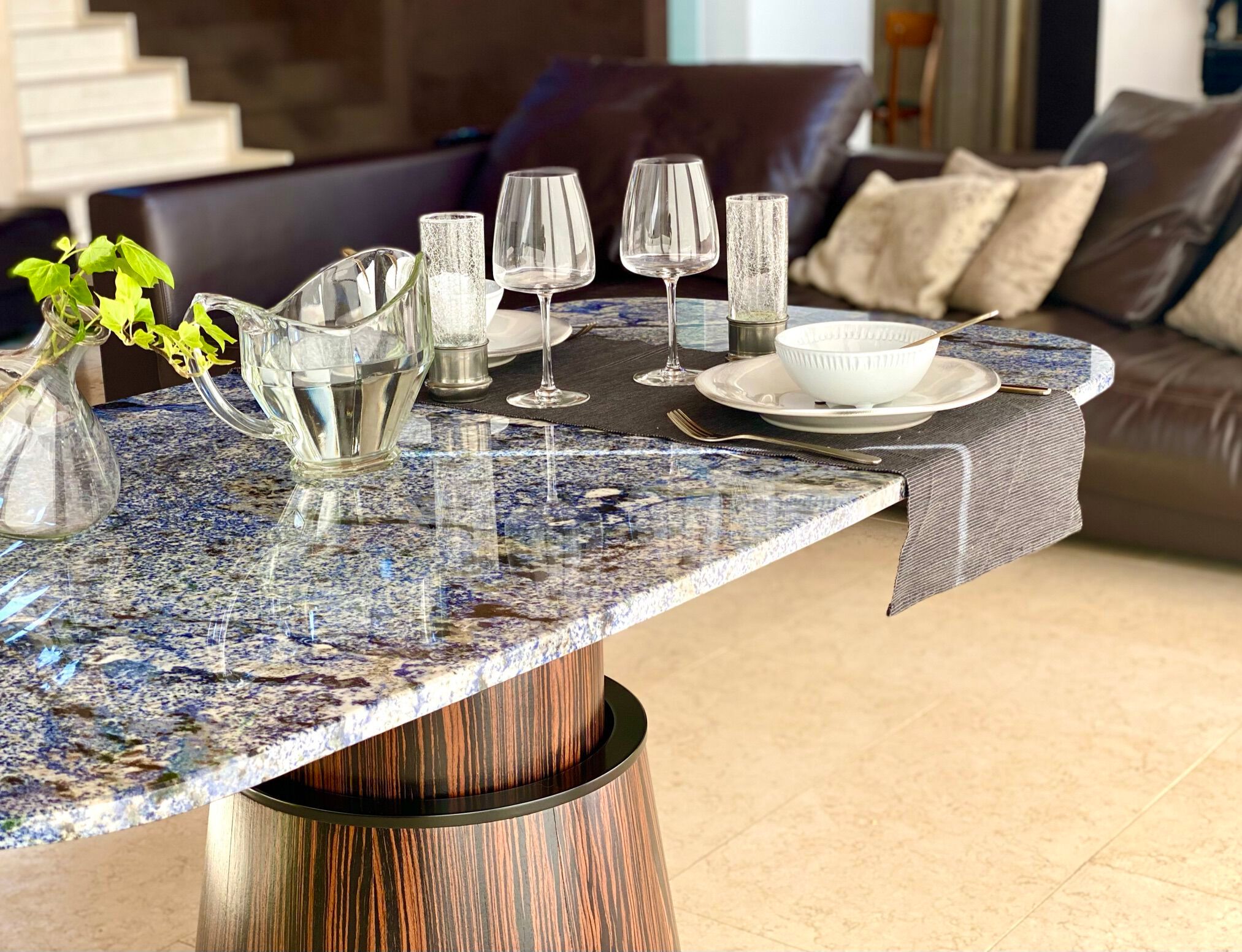 Прямоугольный мраморный стол с регулируемой высотой Pistore Marmi Smart Tables ARCH-00073835 - Вид №2