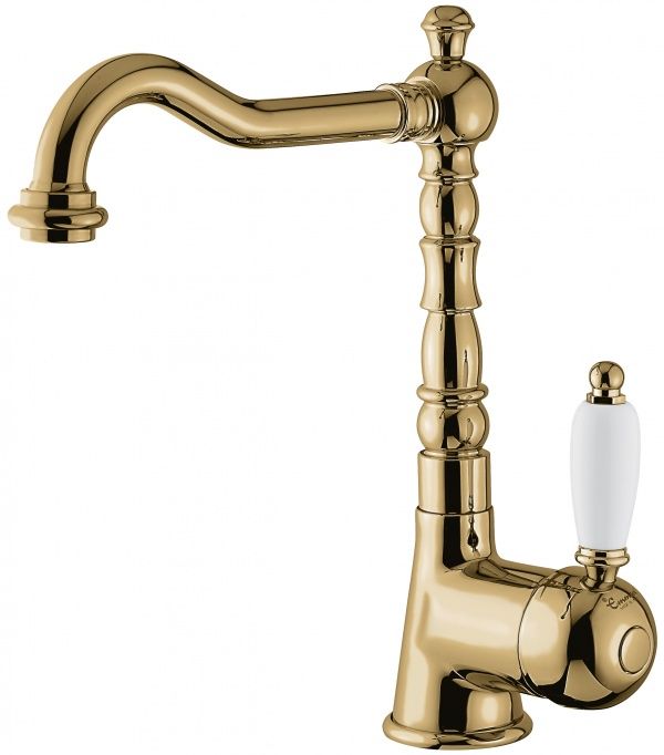 40513BR Смеситель Laguna 40513 с донным клапаном для раковины, цвет бронза EMMEVI