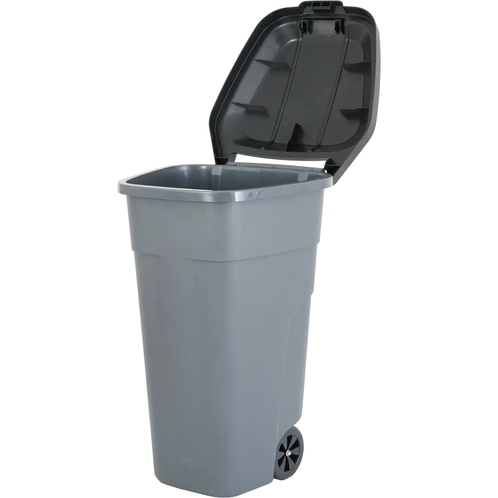 Крышка контейнера для раздельного сбора мусора Plast Team цвет чёрный STLM-2105117 - Вид №6