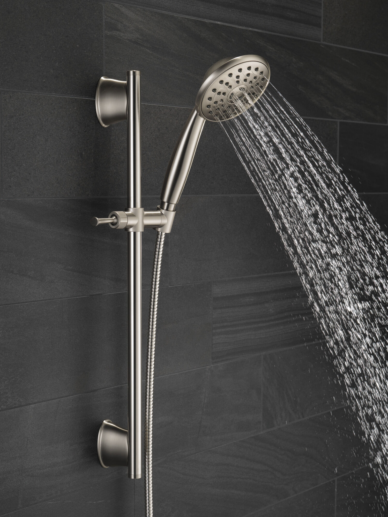 Ручной душ Porter 3 Setting Wall Bar Delta Faucet 75806SN - Вид №5