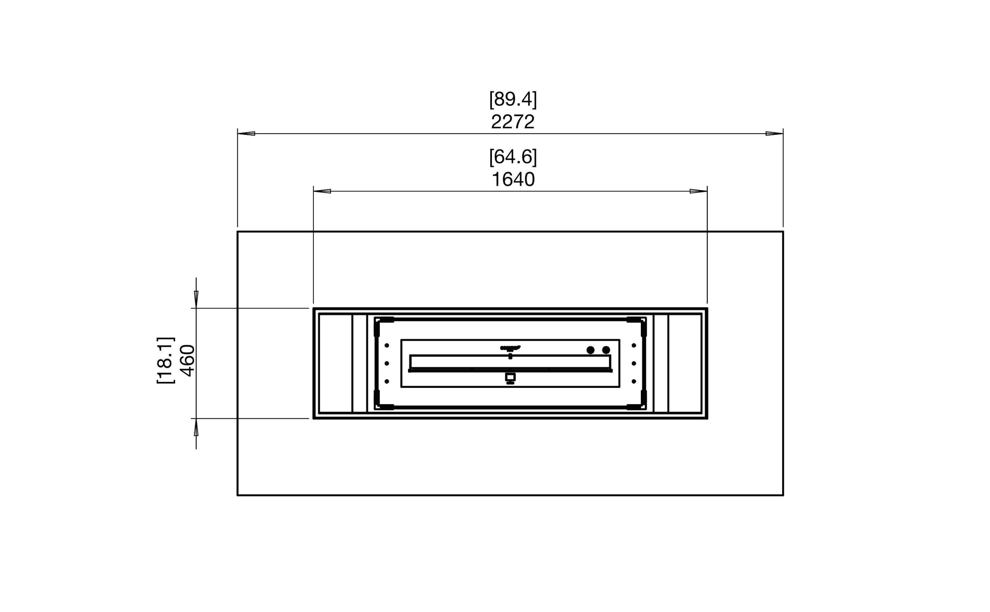 Отдельно стоящий камин на биоэтаноле или газе EcoSmart Fire Каминные столы ARCH-00047838 - Вид №7