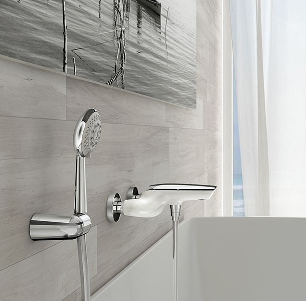 AI850102844 Смеситель ванны с душем Webert Aria - Вид №1