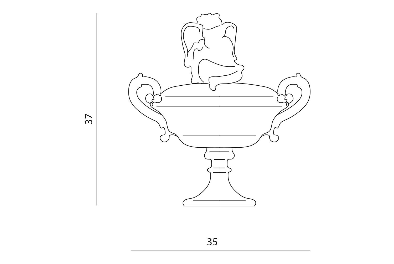 Raguel Ваза Visionnaire  - Вид №4