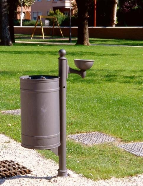 Neri Урна для мусора с крышкой для улицы Melia 2274, 2275  - Вид №1