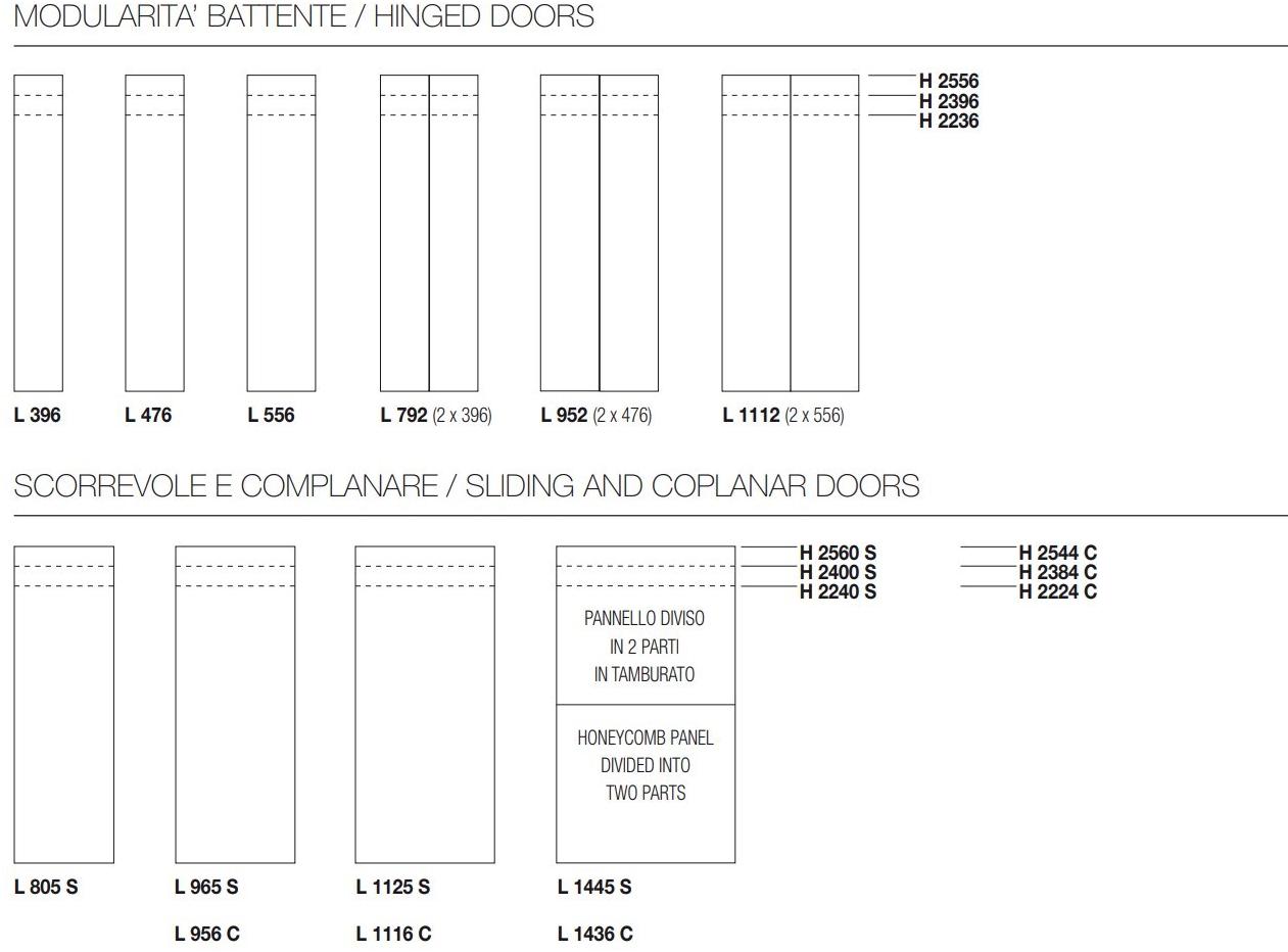 MisuraEmme Гардероб из травленого стекла с раздвижными дверцами Misuraemme sun-id-1376772 - Вид №2