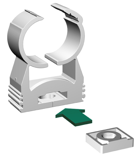 0854006 starQuick® Монтажные гайки монтажные элементы для хомутов BIS starQuick® walraven  - Вид №2