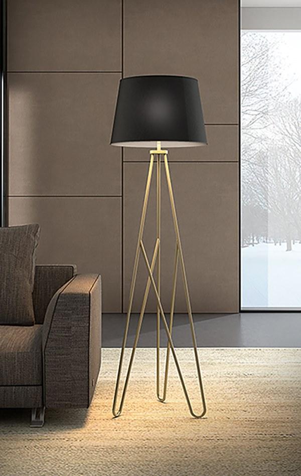 NEXO LUCE Светодиодный торшер из стали Oxen floor lamp 7110e0 - Вид №1