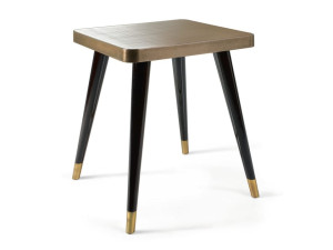 Квадратный журнальный столик с витритовым верхом или бронзовым/дымчатым зеркалом