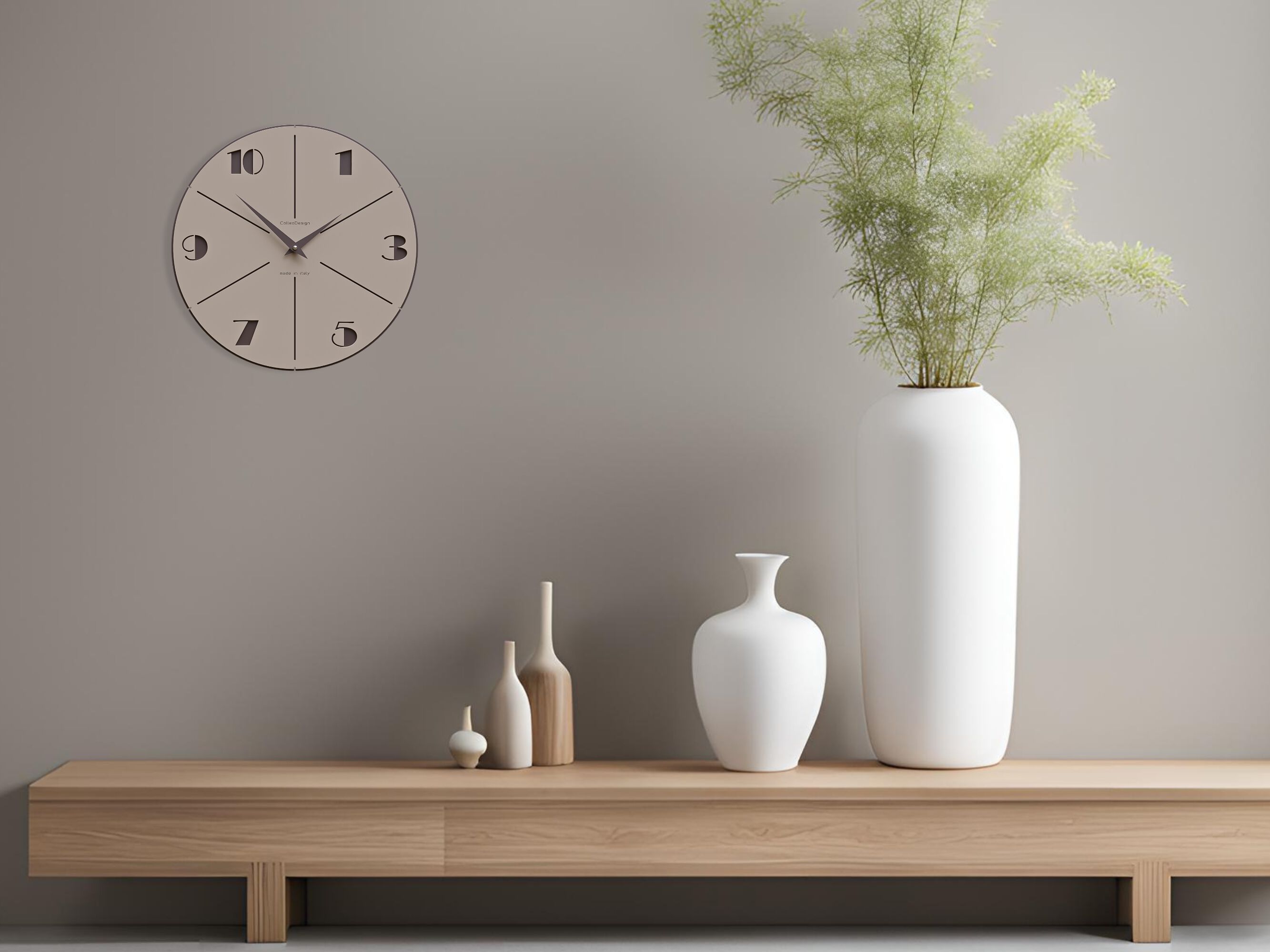 Настенные часы MDF CalleaDesign AURELIO ARCH-00149657 - Вид №4