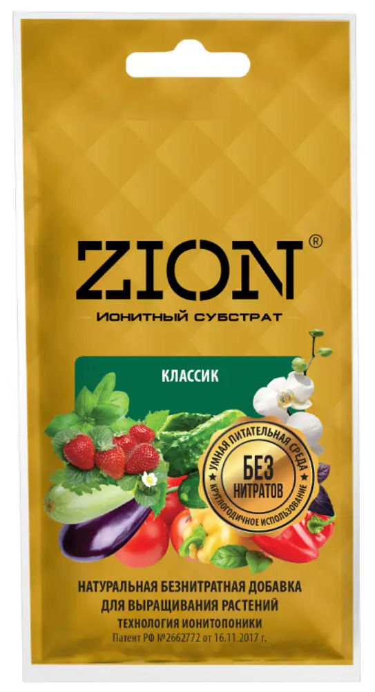 83742204 Субстрат Zion Классик ионитный 30г STLM-0044187