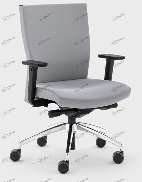 Viganò Офисное кресло из ткани с колесами на козелке Queen fabric sun-id-1426184