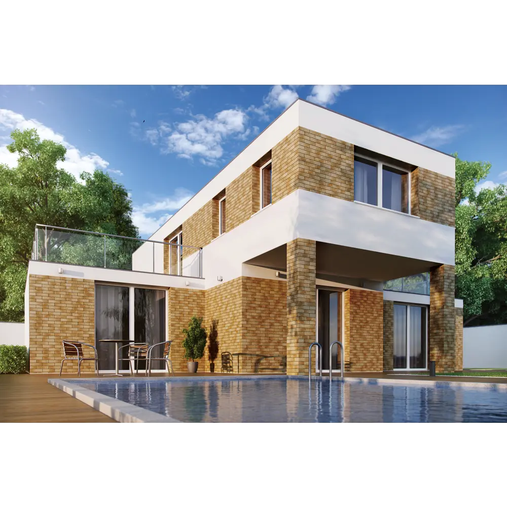 Плитка клинкерная Cerrad Rustico коричнево-оранжевый 0.5 м² 13660454 STLM-2119486 - Вид №2
