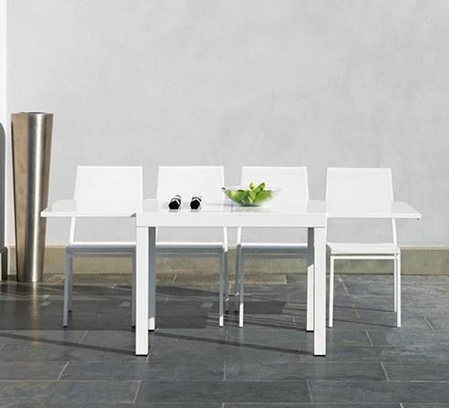 Vermobil Выдвижной прямоугольный садовый стол из металла Sofy Sf2001 - sf2801 - Вид №9