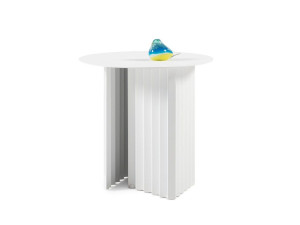 Круглый стальной журнальный столик