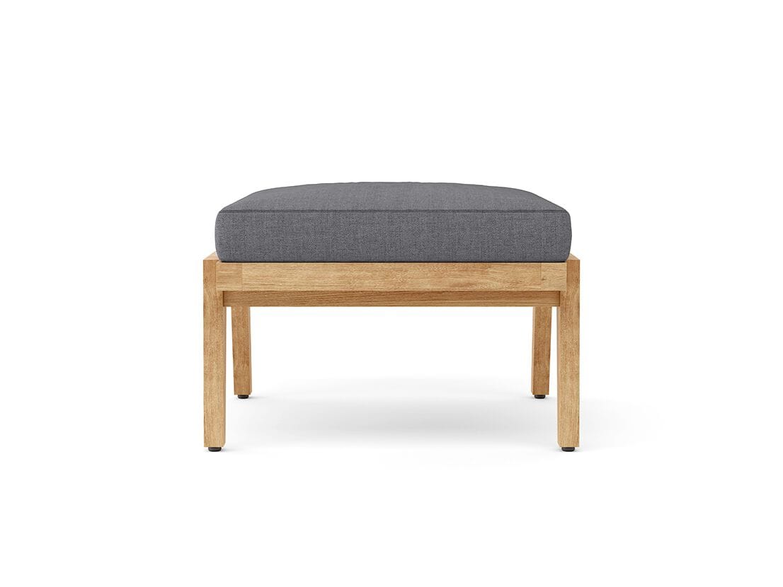 Прямоугольная подставка для ног из тикового дерева Walters Arbor ARCH-00151051 - Вид №1