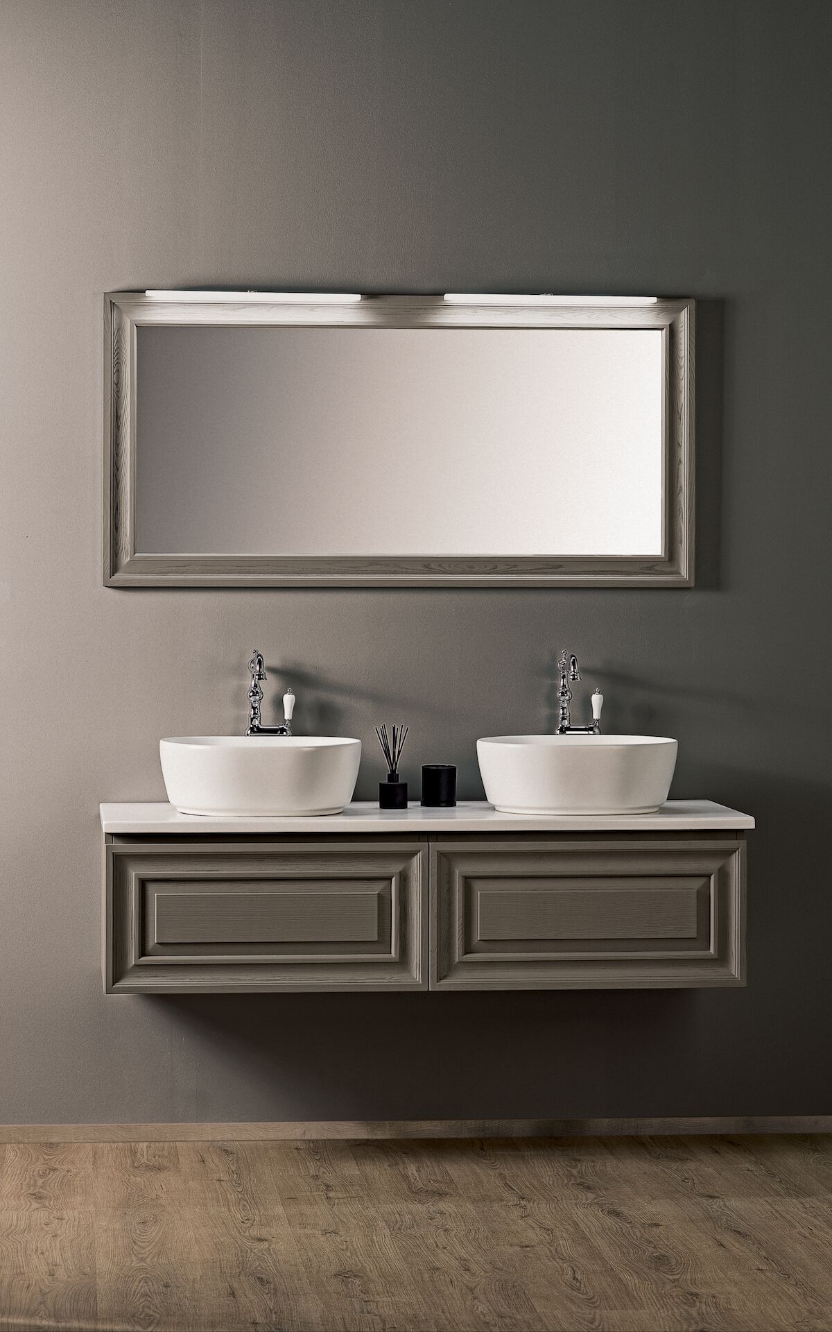 Полная мебель для ванной комнаты Gaia Mobili Contemporary ARCH-00038440 - Вид №1