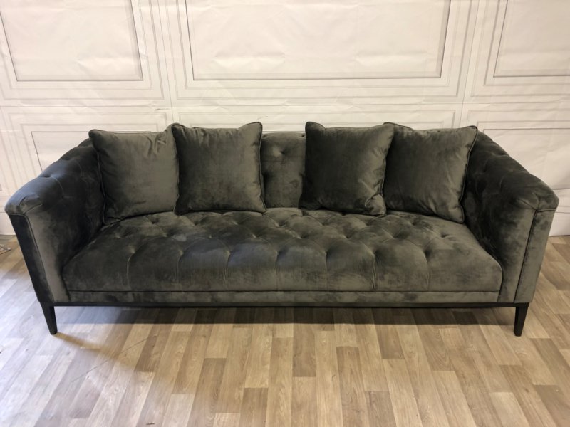 Софа Cesare от Eichholtz EICHHOLTZ ДИЗАЙНЕРСКИЕ, EICHHOLTZ 060866 Серый  - Вид №2