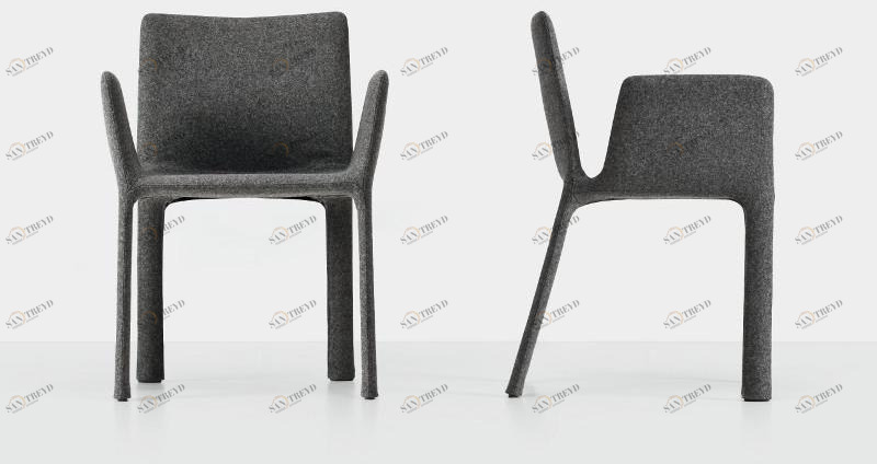 Kristalia Стул из мягкой ткани с подлокотниками Joko sun-id-1471373