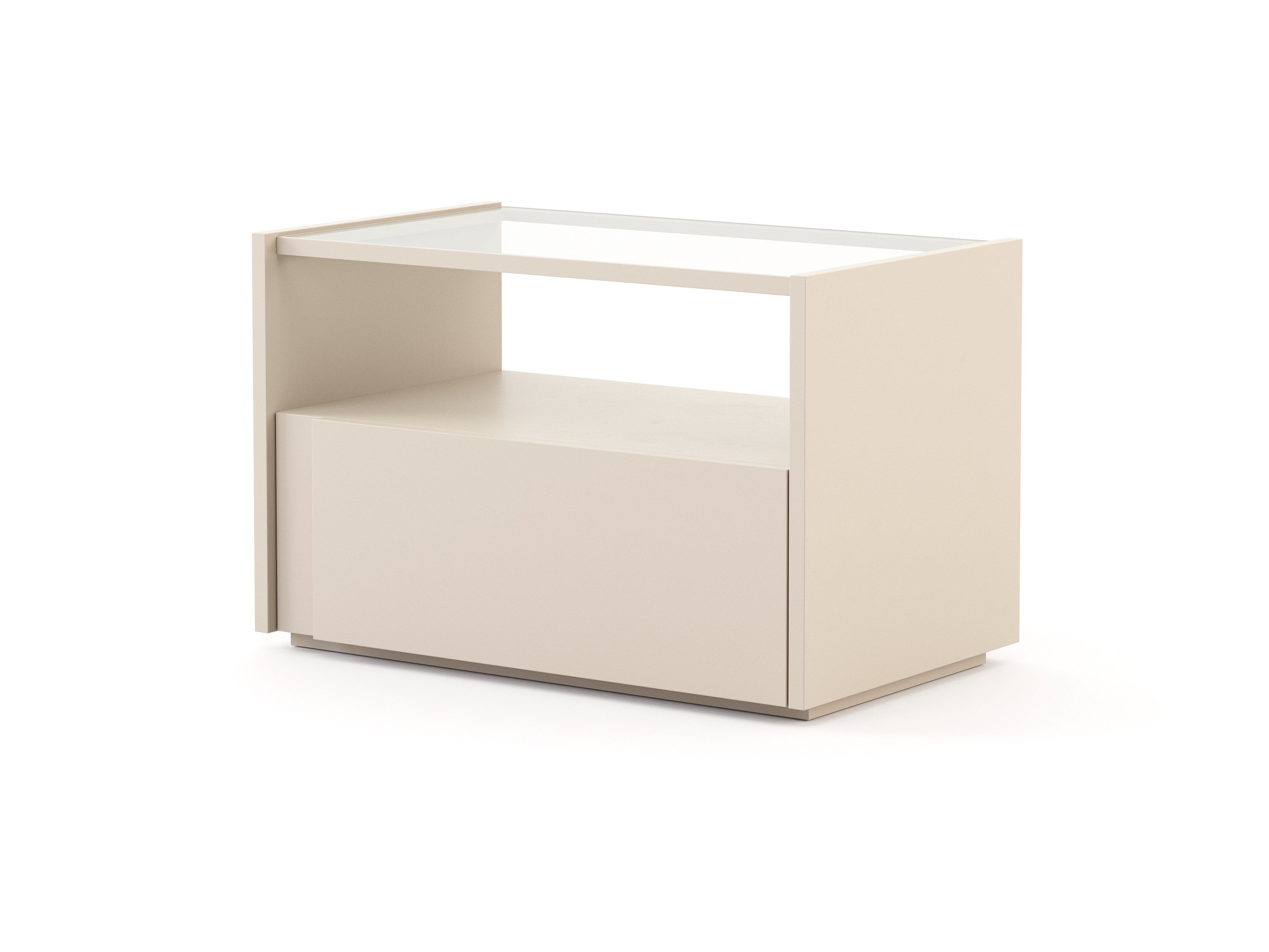 Прямоугольная прикроватная тумбочка из орехового дерева с ящиками Stylish Club Sevilha ARCH-00016888 - Вид №11