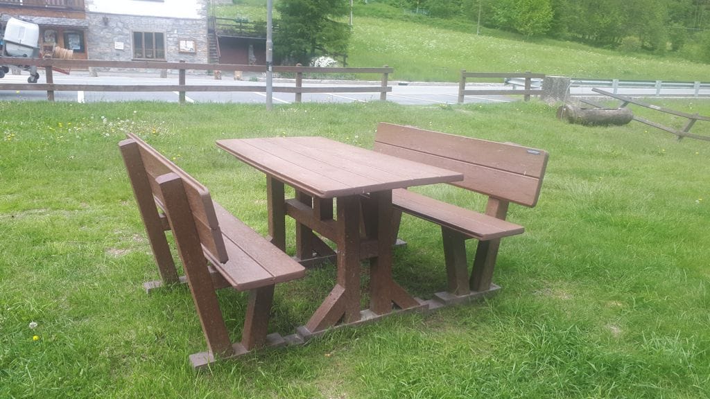 Прямоугольный стол для пикника Strongplast EUROCOMITALIA современная мебель ARCH-00041838 - Вид №1