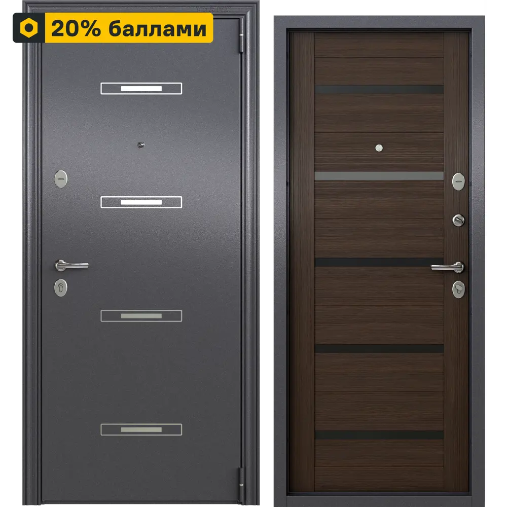 TOREX Клауд Вижн - входная металлическая дверь с защитой и стилем 89392523 STLM-1476769
