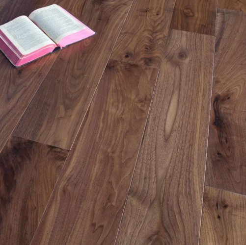 Массивная доска Magestik floor Под лаком (экзотика) (300-1820)x210x22мм Орех американский Натур (Гладкая) 300-1820х210 мм MGK Magestic floor 2600300145 - Вид №5