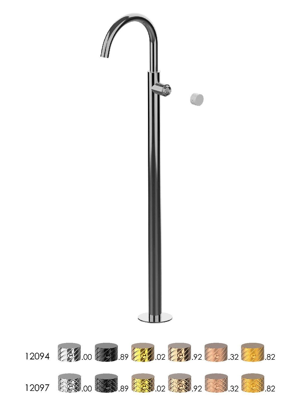 Однорычажный смеситель для раковины без стока Rubinetterie Frattini Pepe XLS ARCH-00135529 - Вид №7