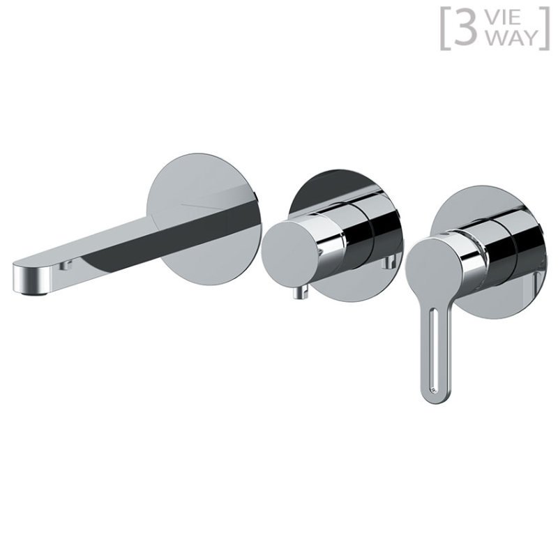 SR700D3P Смеситель для ванны DANIEL RUBINETTERIE Smart - Вид №1