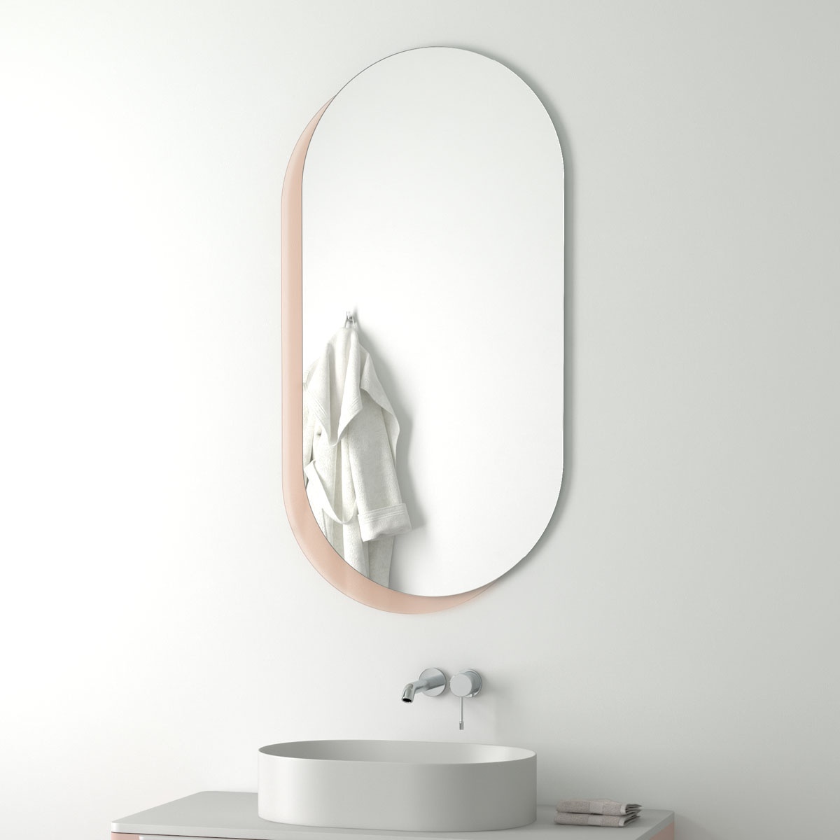 BY 0303 Зеркало на стеклянном основании EVOFORM Double - Вид №3