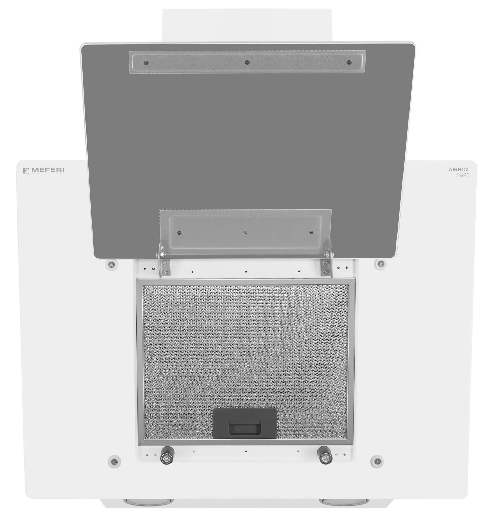 9168702 Вытяжка наклонная Meferi AIRBOX60WH POWER белый/белый STDN-0149471 - Вид №10