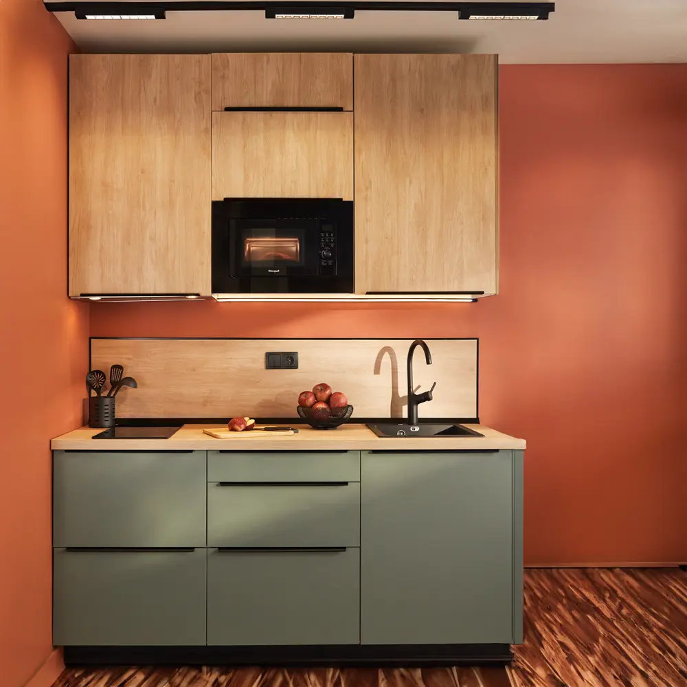 Фасад кухонный Сантьяго Delinia ID 79.7x12.5 см - коричневый ЛДСП 82676483 STLM-0033775 - Вид №9